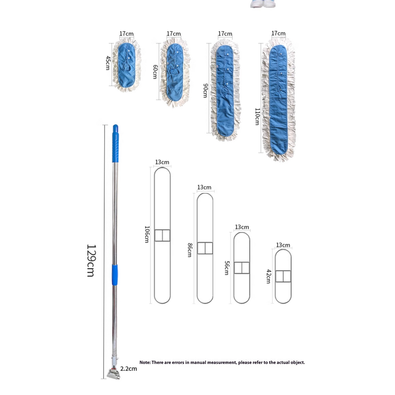 Cleanroom Microfiber Flat Mop Manufacturer - Antistatic ESD for Industry Laboratory Lab Safety Equipment