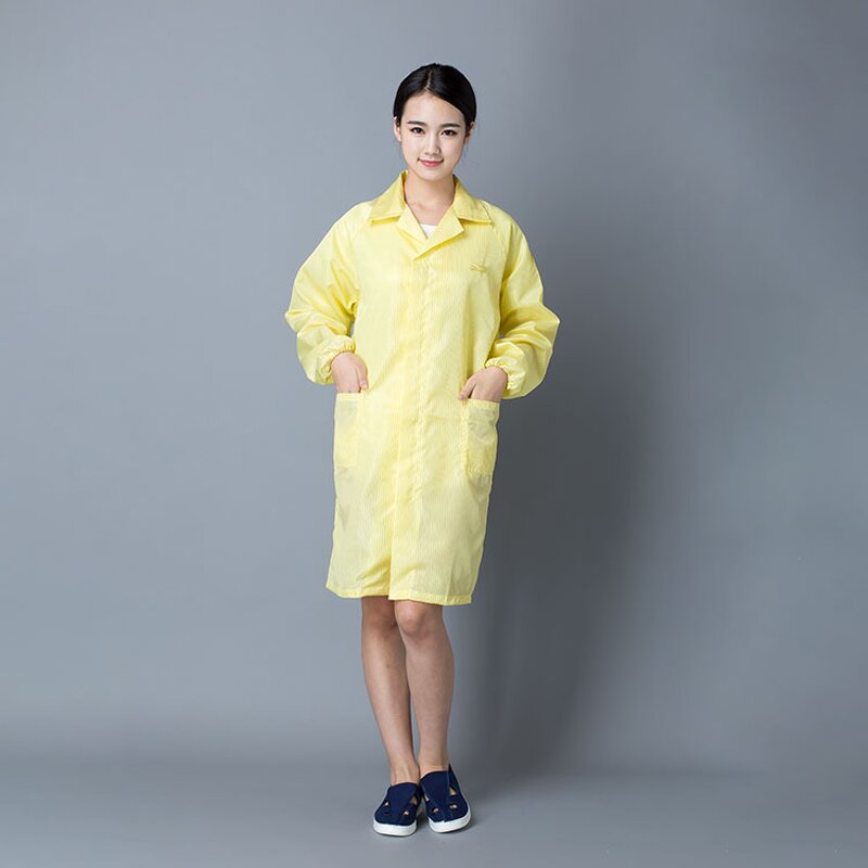 ESD Lab Coat Manufacturer - with Multiple Pockets Safety Clothing for Convenience