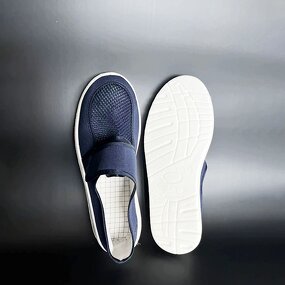 ESD Safety Shoes Manufacturer - Factory Direct Anti-Static Grounding Industrial SPU Non-Slip Low Cost Cleanroom