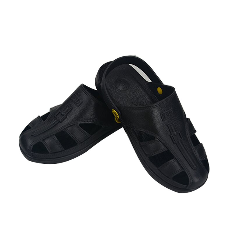 ESD Slipper Manufacturer - Unisex SPU Non-Slip Antistatic Safety Shoes for Cleanroom Foot Protection