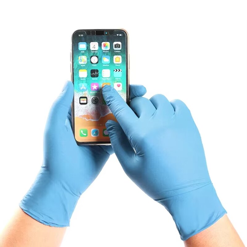 Disposable Nitrile Gloves Manufacturer - Stretchy Multi-Colored for Healthcare Tattooing Water Proof Vinyl Rubber