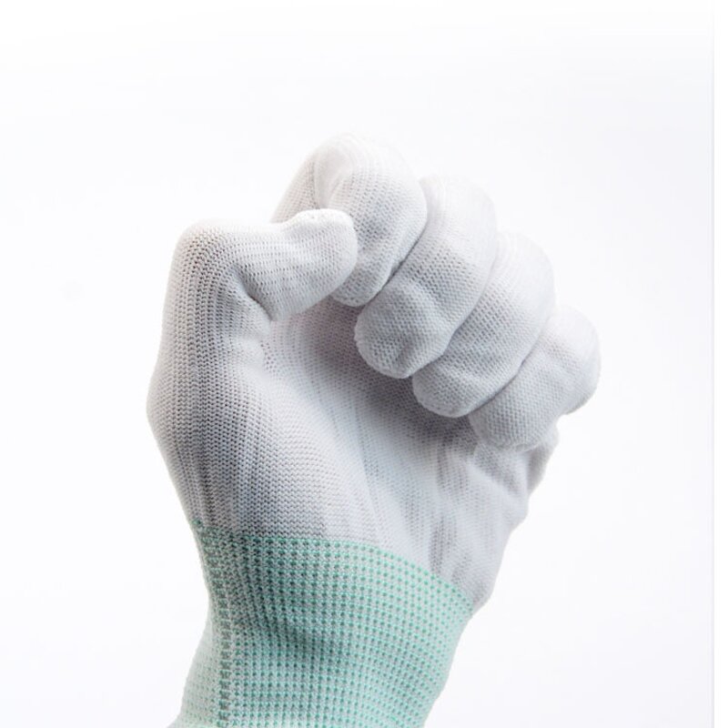 Anti-Static Nylon Gloves Manufacturer - Anti-Slip Breathable Enhanced Grip Tapered Cuff for Wet & Dry