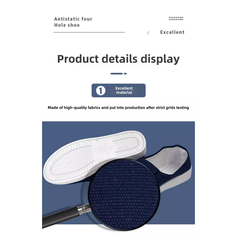 ESD Slippers Manufacturer - Antistatic SPU Non-Slip Grounding Industrial Safety Sandal Clog for Work Environments