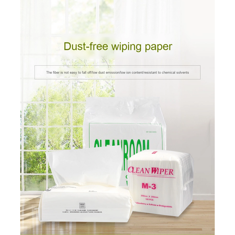 Nonwoven Cleaning Paper Cloth Manufacturer - Industrial Cellulose Fabric Dry Heavy Duty Lint Free for Clean Room
