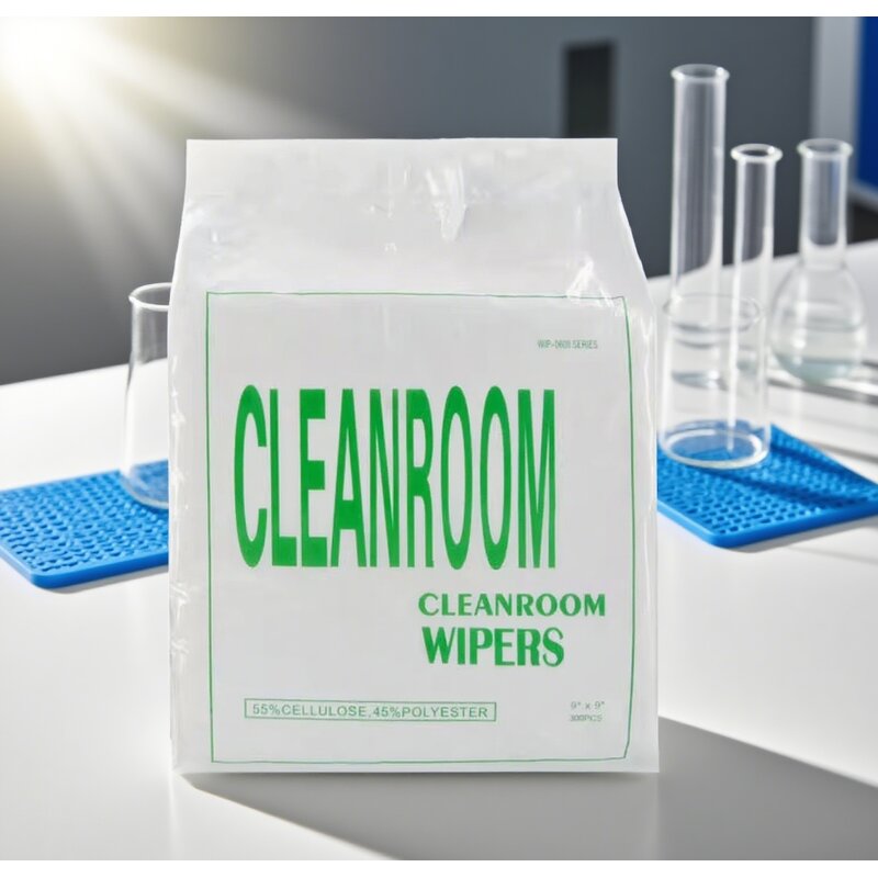 Industrial Cleaning Wipes Manufacturer - Disposable Nonwoven Dry Cloth Cellulose Square Polyester for Clean Room Kitchen Glasses