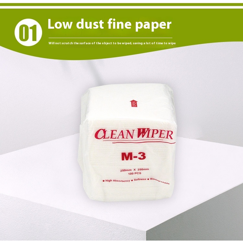 Nonwoven Cleaning Paper Cloth Manufacturer - Industrial Cellulose Fabric Dry Heavy Duty Lint Free for Clean Room