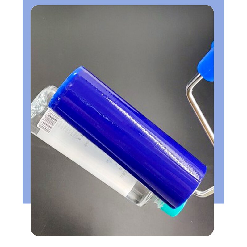 Sticky Roller Manufacturer - Manual Peelable Blue PE Industrial Cleaning Dust Removal for PCB Silicone Plastic Pets
