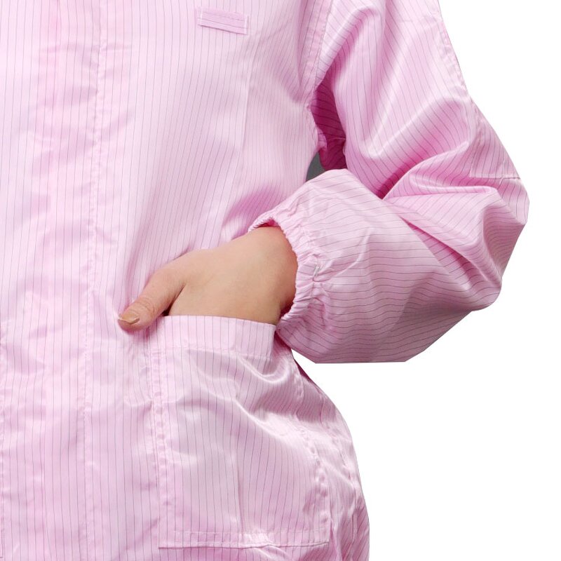 ESD Clothes Manufacturer - Factory Supply Hot Sale Striped Reusable Anti-Static Suits