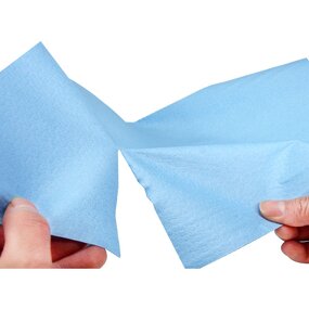 Disposable Nonwoven Wipes Manufacturer - Blue Multi-Function ROHS Certified for Automobile & Industrial High Water Absorption