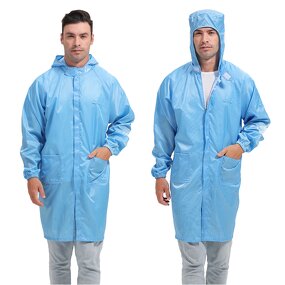 ESD Lab Coat Manufacturer - Lightweight Anti-Static for Cleanroom & Manufacturing Facilities Safety Clothing