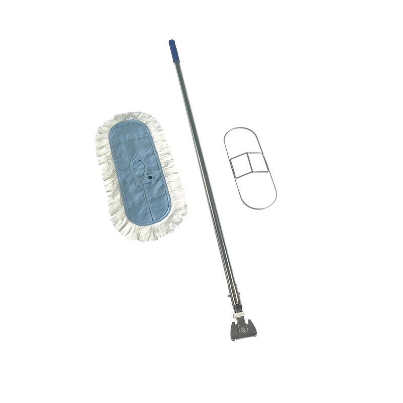 ESD Microfiber Mop Manufacturer - Safe Anti-Static with Replaceable Pad Stainless Steel Frame for Laboratory Floor