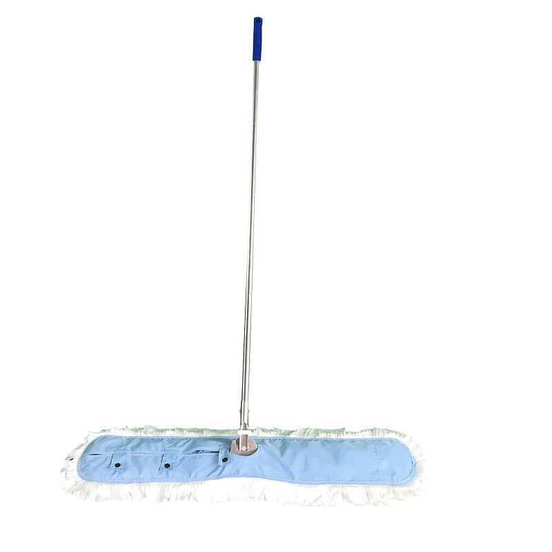 Static-Control Mop Manufacturer - Safety Product Conductive with Aluminum Handle & Replaceable Anti-Lint Cloth for Hospital