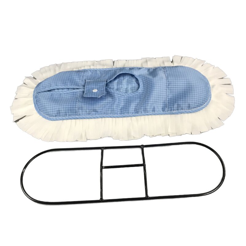 Static-Control Mop Manufacturer - Safety Product Conductive with Aluminum Handle & Replaceable Anti-Lint Cloth for Hospital