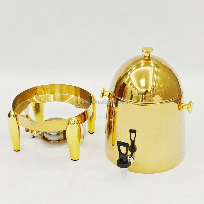 High Borosilicate Coffee Dispenser Manufacturer - Wholesale Luxury 12L Hot and Cold Drink Economic Fuel Heating Tea Dispenser