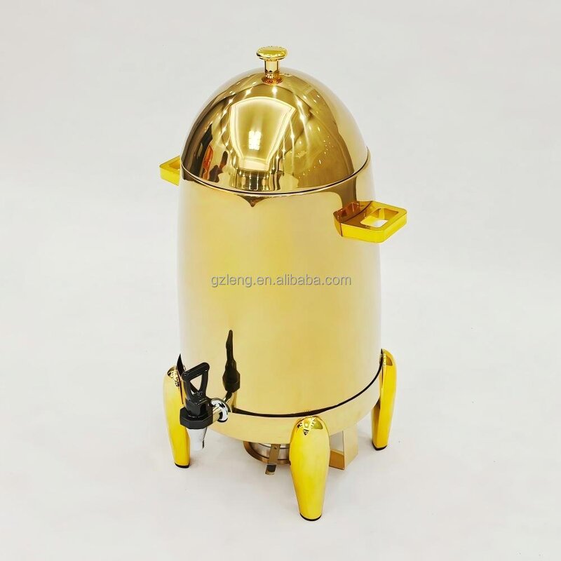 Beverage Dispenser Manufacturer - Hotel Banquet Stainless Steel Coffee Tea Economic Juice Chafing Dish for Catering Fuel Heating