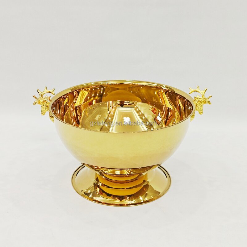 Stainless Steel Ice Bucket Manufacturer - Luxury Party Large Bowl Bar Cooler Champagne Wine Beverage Tubs