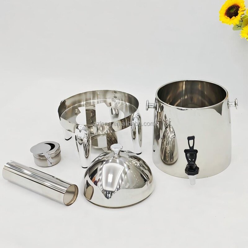 Stainless Steel Beverage Dispenser Manufacturer - Hotel & Banquet Latest 12L Economic Juice Chafing Dish for Catering