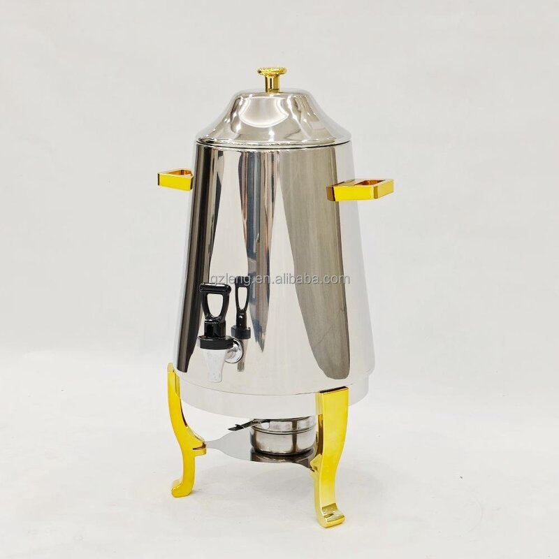 Stainless Steel Juice Dispenser Manufacturer - Luxury Economic Classic 13L Coffee Tea Catering Chafing Dish for Hotel & Restaurant