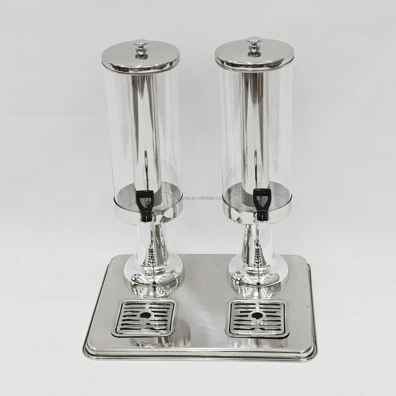 Drink Dispenser Manufacturer - Restaurants Hotels Commercial Large Capacity 6L Stainless Steel Fruit Juice Beverage Serving Equipment
