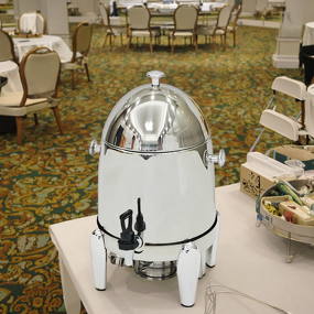 Stainless Steel Beverage Dispenser Manufacturer - Hotel & Banquet Latest 12L Economic Juice Chafing Dish for Catering