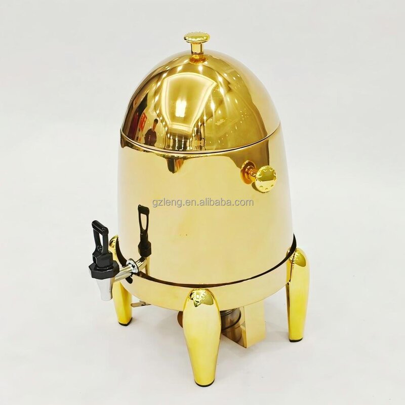 High Borosilicate Coffee Dispenser Manufacturer - Wholesale Luxury 12L Hot and Cold Drink Economic Fuel Heating Tea Dispenser