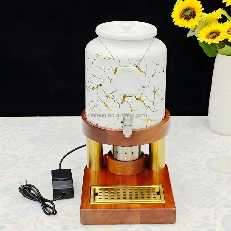 Electric Stainless Steel Milk Dispenser Manufacturer - Hot Sale 10L Hot and Cold Drinks Coffee Large Capacity Buffet for Hotels