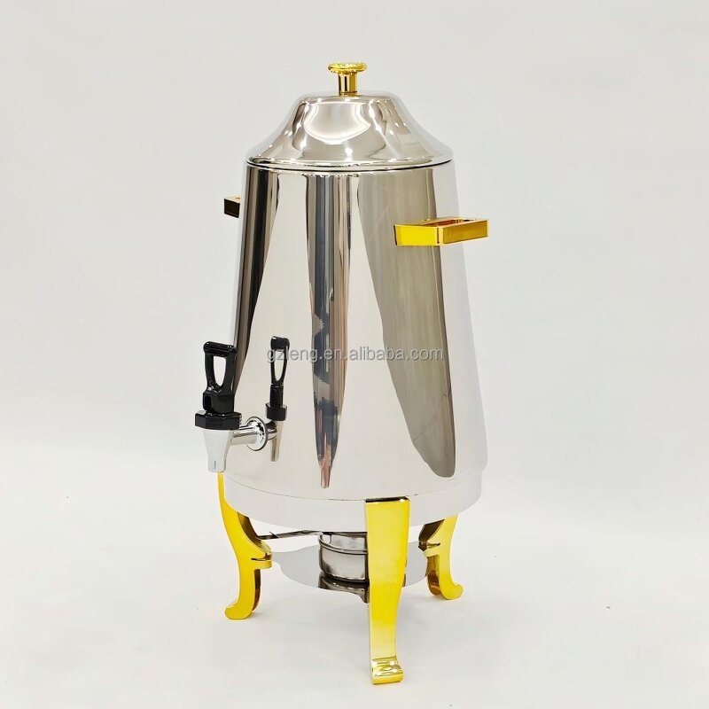 Stainless Steel Juice Dispenser Manufacturer - Luxury Economic Classic 13L Coffee Tea Catering Chafing Dish for Hotel & Restaurant