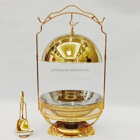 Customized Chafing Dish Set Manufacturer - Luxury Stainless Steel Food Warmer Pour Buffet Different Sizes for Weddings Table Top