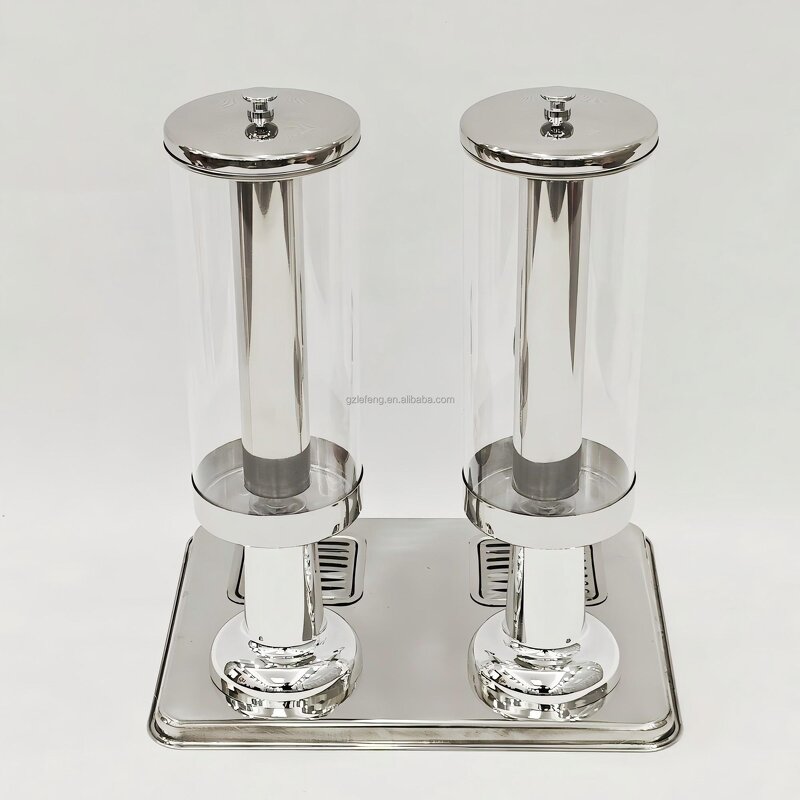 Drink Dispenser Manufacturer - Restaurants Hotels Commercial Large Capacity 6L Stainless Steel Fruit Juice Beverage Serving Equipment