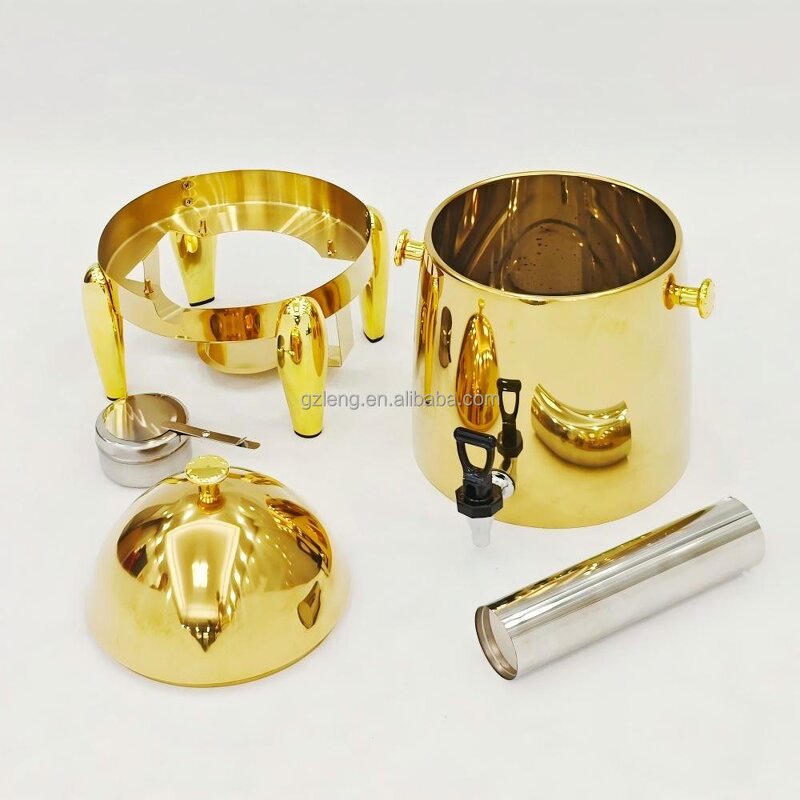 High Borosilicate Coffee Dispenser Manufacturer - Wholesale Luxury 12L Hot and Cold Drink Economic Fuel Heating Tea Dispenser