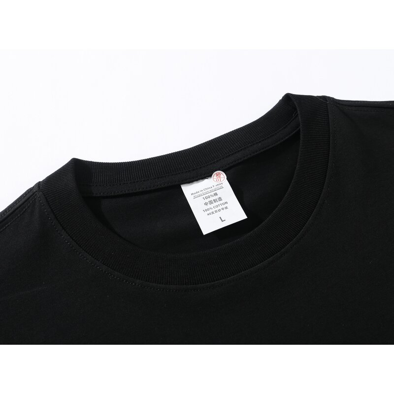Unisex Plain T-Shirts Manufacturer - 220 GSM 100% Cotton Solid Color Man and Woman