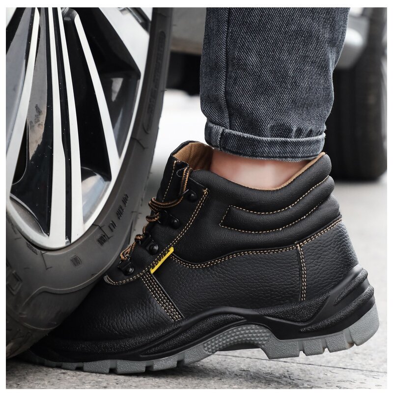 Steel Toe Safety Shoes Manufacturer - Labor Anti-Smashing Anti-Piercing Protective Work Industrial Construction 1088