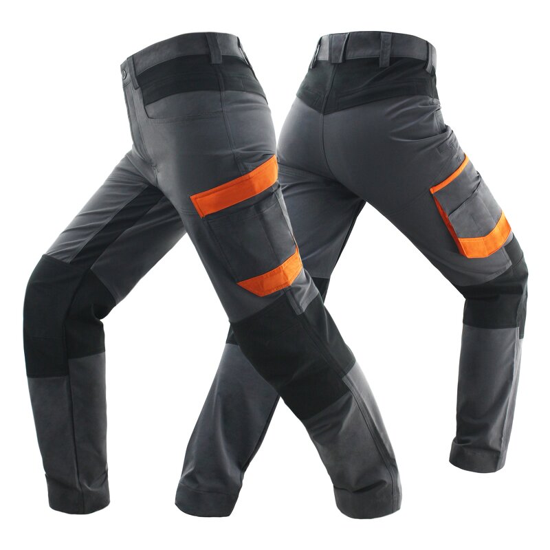 Men's Work Cargo Pants Manufacturer - Customizable Lightweight Nylon TP-07 Reflective Safety Clothing