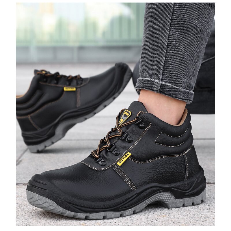 Steel Toe Safety Shoes Manufacturer - Labor Anti-Smashing Anti-Piercing Protective Work Industrial Construction 1088