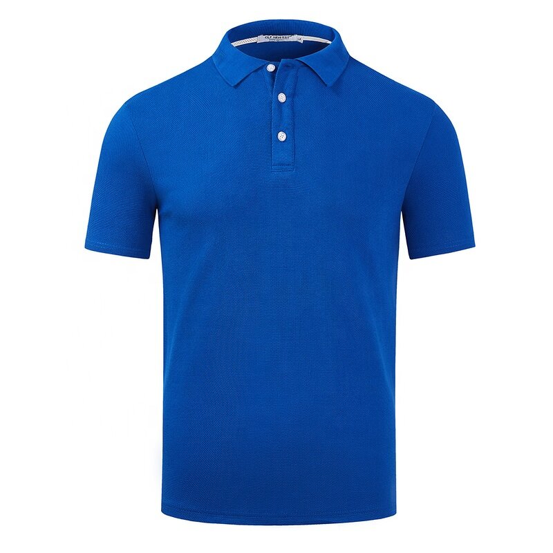 Men's Polo Shirts Manufacturer - Custom Logo Printed Short Sleeve 210GSM 100% Cotton Sports with Collar