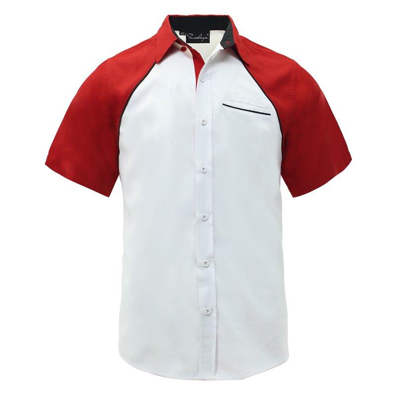 Men's Short Sleeve Work Shirts Manufacturer - Factory Direct Custom Polyester Quick Dry Casual Mechanic Clothing