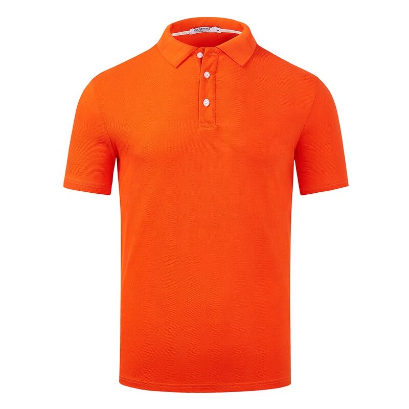 Men's Polo Shirts Manufacturer - Custom Logo Printed Short Sleeve 210GSM 100% Cotton Sports with Collar