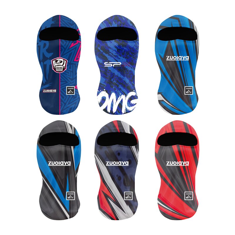 Racing Balaclava Manufacturer - Colorful Fashion Design Printed Head Hoodie Knitted for Men & Women