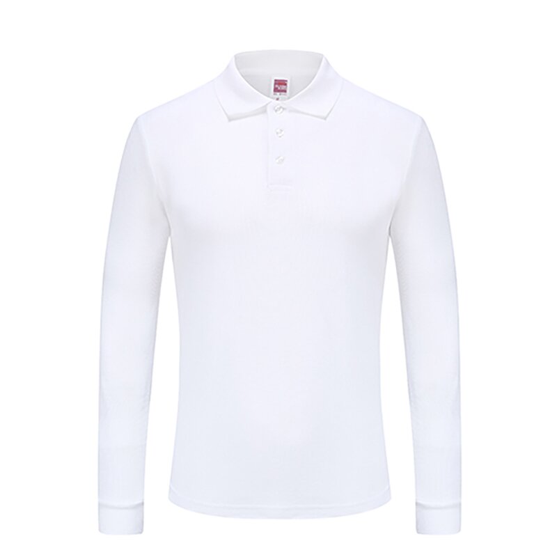 Men's Long Sleeve Polo Shirt Manufacturer - O-Neck 100% Cotton Fitness Knitted