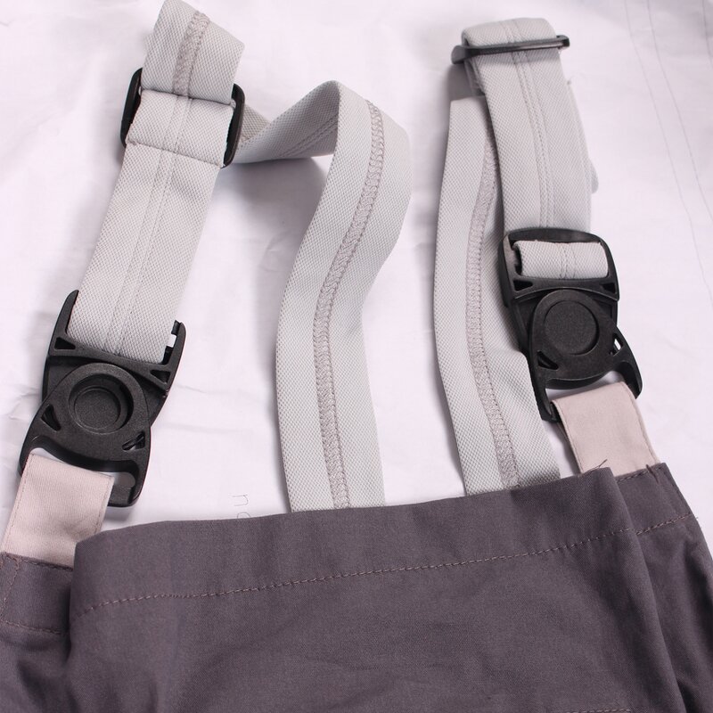 Men's Bib Overalls Manufacturer - Factory Wholesale T/C Twill Cargo Multi Pockets Uniform Suit Coveralls Safety Working Wear