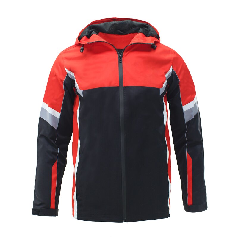 Men's Outdoor Jacket Manufacturer - High Quality Custom Logo Autumn Versatile Waterproof Windbreaker Hooded for Camping Hiking