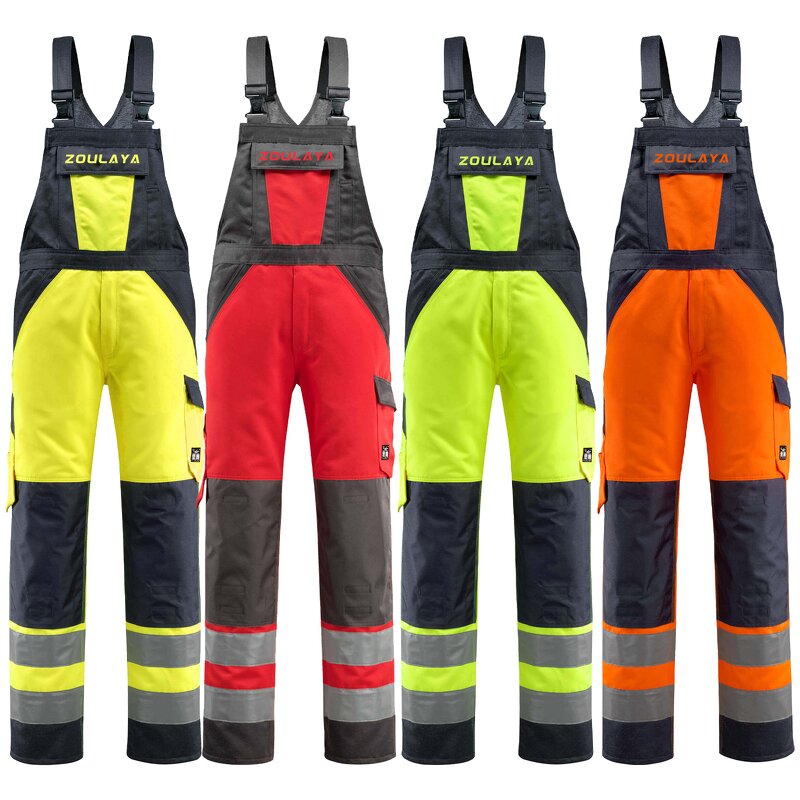 Reflective Safety Bib Overalls Manufacturer - High Quality Factory Custom for Work Wear