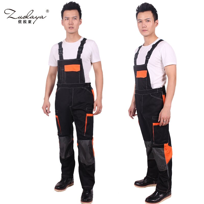 Men's Workwear Overalls Manufacturer - Factory Sale Suspenders Cargo Bib Pants Uniforms