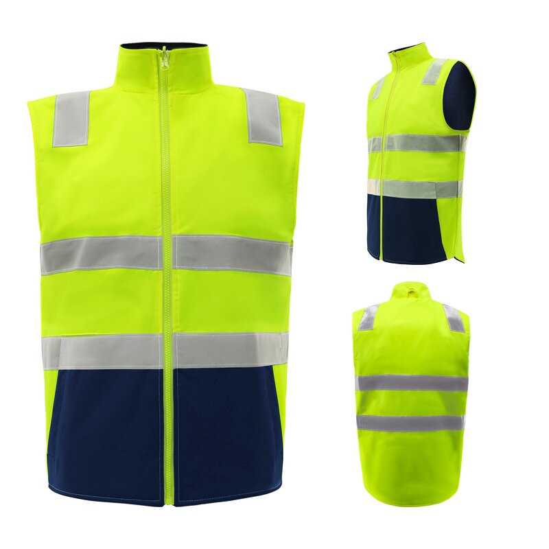 Reflective Safety Vest Manufacturer - Custom LOGO High Visibility Security Engineer Work Construction Traffic Control MJ-01