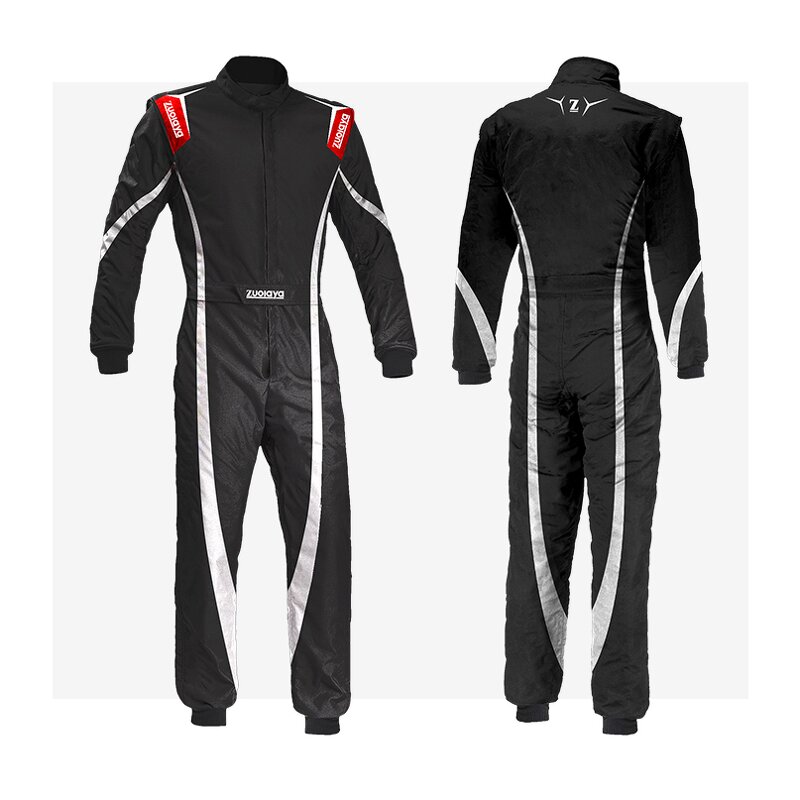 Motorcycle Racing Suit Manufacturer - Go Kart Windproof Auto One-Piece Race Set Overall Wear RJ11
