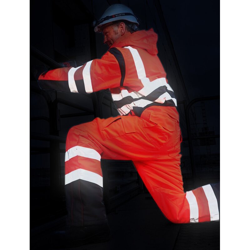 Reflective Safety Tape Manufacturer - Class 2 High Vis T/C Fabric Clothes Tape EN20471 ANSI107 for Clothing