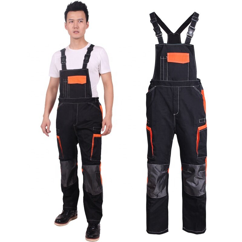 Men's Workwear Overalls Manufacturer - Factory Sale Suspenders Cargo Bib Pants Uniforms