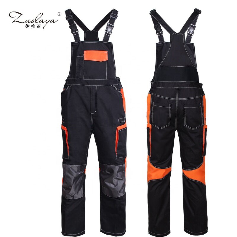 Men's Workwear Overalls Manufacturer - Factory Sale Suspenders Cargo Bib Pants Uniforms