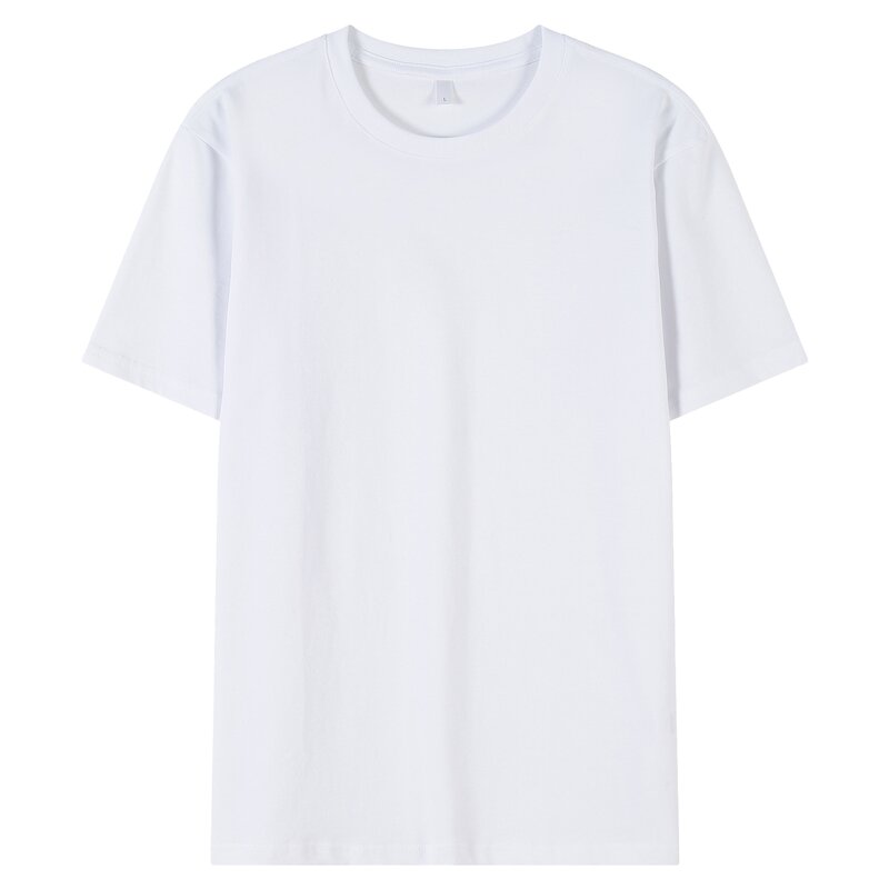 Unisex Plain T-Shirts Manufacturer - 220 GSM 100% Cotton Solid Color Man and Woman