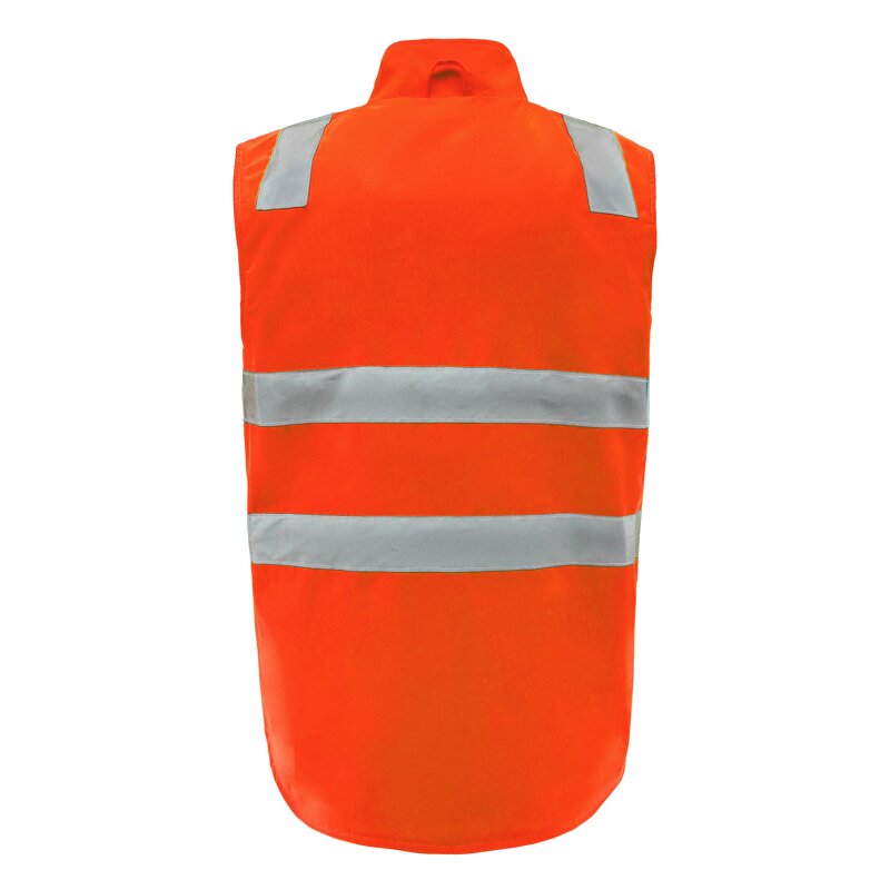 Hi-Vis Reflective Vest Manufacturer - Workwear Day/Night Reversible Taped Safety Vest
